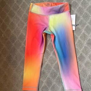 Athleta girl Printed chit chat capri. Size XS/6